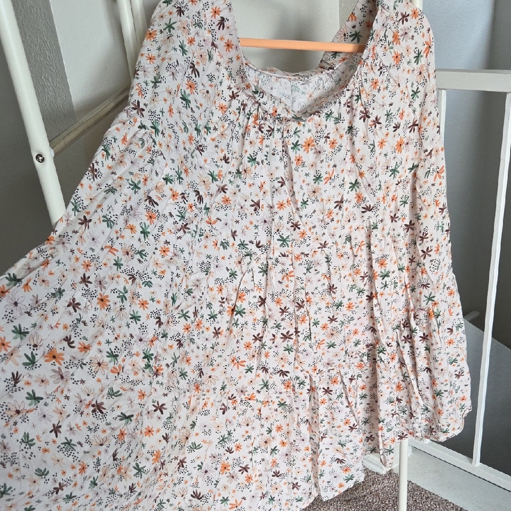 Eloquii Floral Maxi Skirt - Multicolor